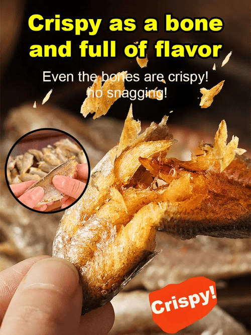 High-protein ready-to-eat deep-sea fish crisps-Amy