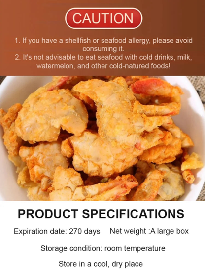 Alaskan Snow Crab Ready-to-EatCrispy Crab-Amy