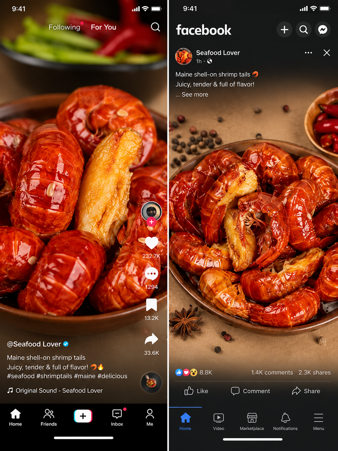 Fresh lobster tail meat with shell-Amy